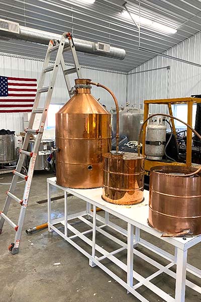 View of the Patio at Distillery